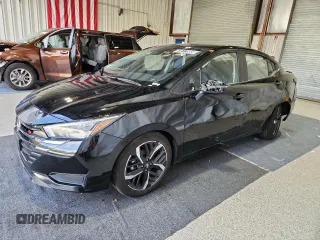 2024 Nissan Versa SR with VIN 3N1CN8FV7RL913423, listed as a Copart auction lot 64517585 with 18,504 mi miles and Salvage title. Bid and sale history available at DreamBid. Image 1.