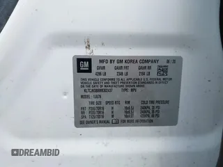 2021 Chevrolet Trax LS with VIN KL7CJKSB8MB302437, listed as a IAAI auction lot 42340173 with 26,159 mi miles and . Bid and sale history available at DreamBid. Image 9.