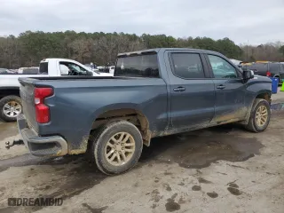 2019 Chevrolet Silverado 1500 LT with VIN 3GCUYDED5KG177722, listed as a Copart auction lot 43308115 with 145,273 mi miles and Salvage Title. Bid and sale history available at carsss.com. Image 3.
