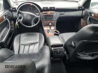 2006 Mercedes-Benz C 280 Luxury with VIN WDBRF92H96F815024, listed as a Copart auction lot 55578365 with 178,356 mi miles and Salvage title. Bid and sale history available at DreamBid. Image 8.