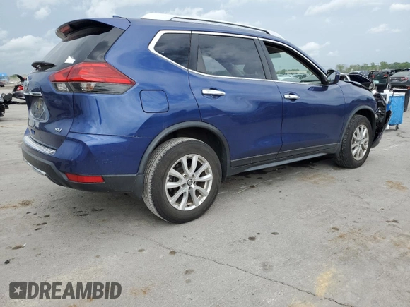2017 Nissan Rogue SV z VIN JN8AT2MT6HW142006, wystawiony jako Copart lot #54361505 z przebiegiem 67 541 mil mil oraz Szkody całkowita. Historia ofert i sprzedaży dostępna na DreamBid. Obrazek 3.