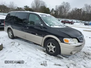 2002 Pontiac Montana 1SJ with VIN 1GMDX13E72D299326, listed as a Copart auction lot 45707865 with 201,068 mi miles and Clean Title. Bid and sale history available at DreamBid. Image 4.