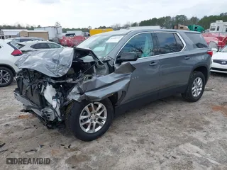 2020 Chevrolet Traverse LS with VIN 1GNERFKW2LJ201646, listed as a IAAI auction lot 41488925 with 67,984 mi miles. Bid and sale history available at carsss.com. Image 2.