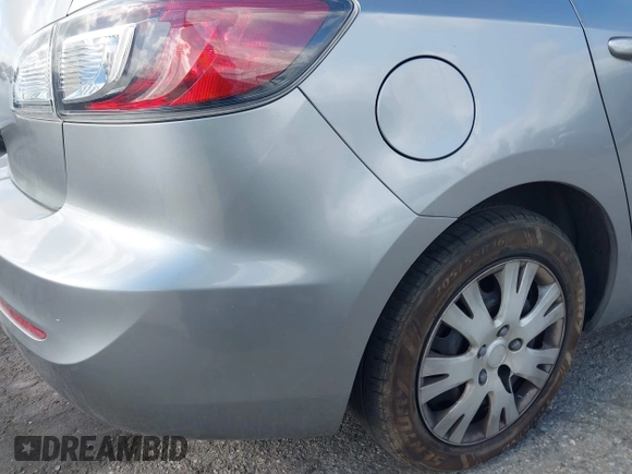 2013 Mazda 3 i SV with VIN JM1BL1TG0D1810954, listed as a IAAI auction lot 42247955 with 95,365 mi miles and . Bid and sale history available at DreamBid. Image 6.