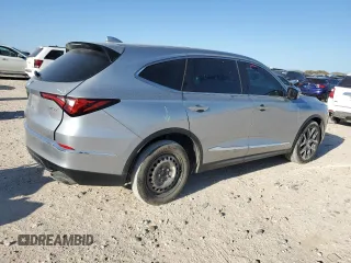 2022 Acura MDX w/Technology Package with VIN 5J8YE1H4XNL033340, listed as a Copart auction lot 48593645 with 41,638 mi miles and Salvage Title. Bid and sale history available at carsss.com. Image 3.