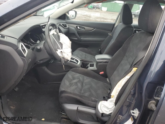 2015 Nissan Rogue S with VIN 5N1AT2MT8FC761681, listed as a Copart auction lot 47446295 with 103,946 mi miles and Salvage Title. Bid and sale history available at carsss.com. Image 7.