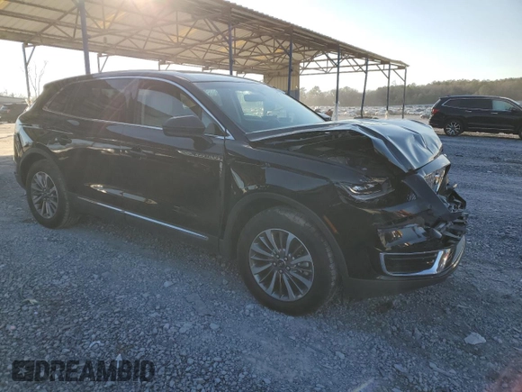 2020 Lincoln Nautilus Standard with VIN 2LMPJ6J91LBL07241, listed as a Copart auction lot 87628875 with 51,093 mi miles and Salvage title. Bid and sale history available at DreamBid. Image 4.