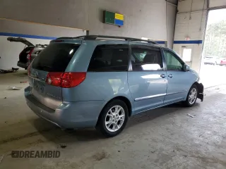 2006 Toyota Sienna XLE with VIN 5TDZA22C46S445502, listed as a Copart auction lot 52679885 with 186,017 mi miles and Salvage Title. Bid and sale history available at carsss.com. Image 3.