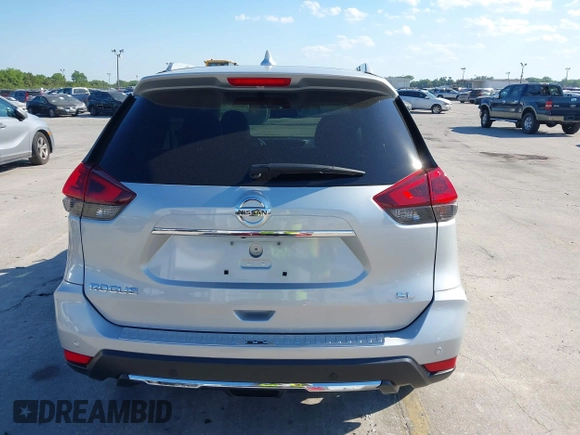 2019 Nissan Rogue SV with VIN 5N1AT2MT9KC712922, listed as a IAAI auction lot 41881530 with 21,489 mi miles and . Bid and sale history available at DreamBid. Image 16.