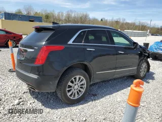 2017 Cadillac XT5 FWD with VIN 1GYKNARS2HZ131243, listed as a Copart auction lot 54189395 with 134,324 mi miles and Salvage Title. Bid and sale history available at DreamBid. Image 3.