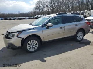 2018 Subaru Outback Premium with VIN 4S4BSACC5J3394685, listed as a Copart auction lot 50527295 with 57,272 mi miles and Salvage Title. Bid and sale history available at carsss.com. Image 1.