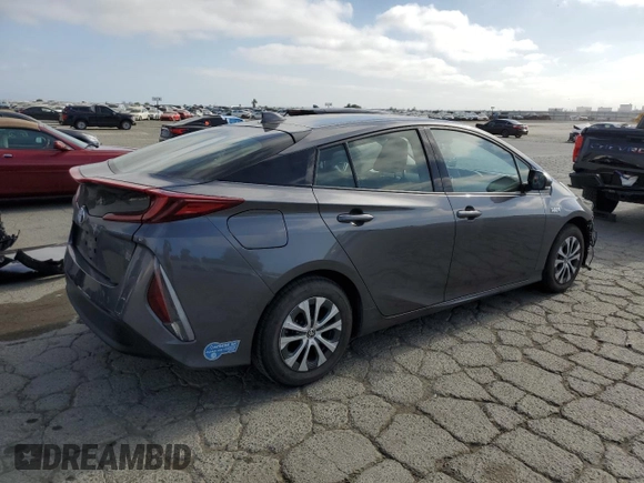 2020 Toyota Prius LE z VIN JTDKARFP4L3160836, wystawiony jako Copart lot #59370235 z przebiegiem 72 601 mil mil oraz Szkoda całkowita • Salvage title. Historia ofert i sprzedaży dostępna na DreamBid. Obrazek 3.