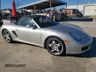 2005 Porsche Boxster S with VIN WP0CB29835U731646, listed as a Copart auction lot 80657904 with Not provided miles and Salvage title. Bid and sale history available at DreamBid. Image 4.