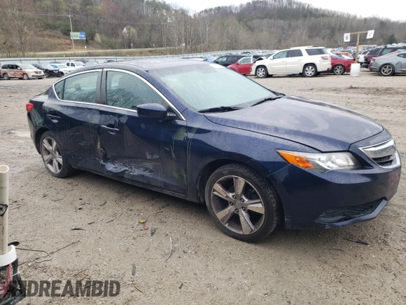 2014 Acura ILX with VIN 19VDE1F31EE008450, listed as a Copart auction lot 50203015 with 111,085 mi miles and Salvage title. Bid and sale history available at DreamBid. Image 4.