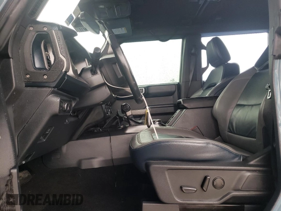 2021 Ford Bronco First Edition with VIN 1FMEE5EP0MLA42596, listed as a Copart auction lot 63210803 with Not Provided miles and . Bid and sale history available at DreamBid. Image 7.