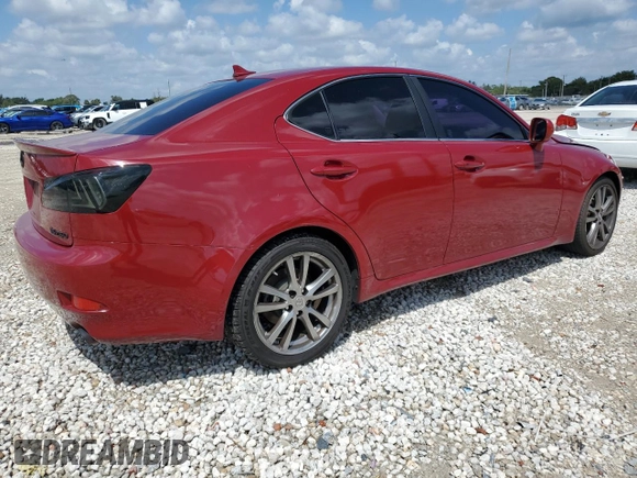 2008 Lexus IS with VIN JTHBK262682068860, listed as a Copart auction lot 51438115 with 148,971 mi miles and Salvage Title. Bid and sale history available at carsss.com. Image 3.