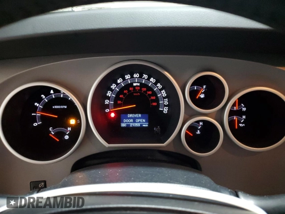 2011 Toyota Tundra 4WD Truck LTD with VIN 5TFBY5F1XBX192505, listed as a Copart auction lot 74824934 with 21,059 mi miles and Salvage Title. Bid and sale history available at carsss.com. Image 9.