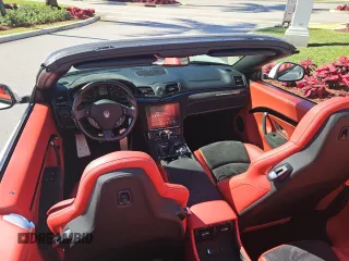 2018 Maserati GranTurismo Convertible Sport with VIN ZAM45VMA9J0312270, listed as a Copart auction lot 89176185 with 18,080 mi miles and Clean Title. Bid and sale history available at carsss.com. Image 7.