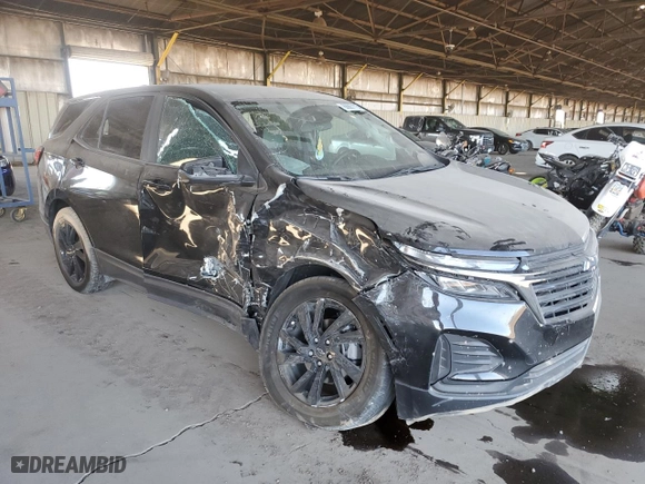 2024 Chevrolet Equinox LS with VIN 3GNAXHEG7RL172991, listed as a Copart auction lot 88887115 with 43,031 mi miles and Salvage Title. Bid and sale history available at carsss.com. Image 4.