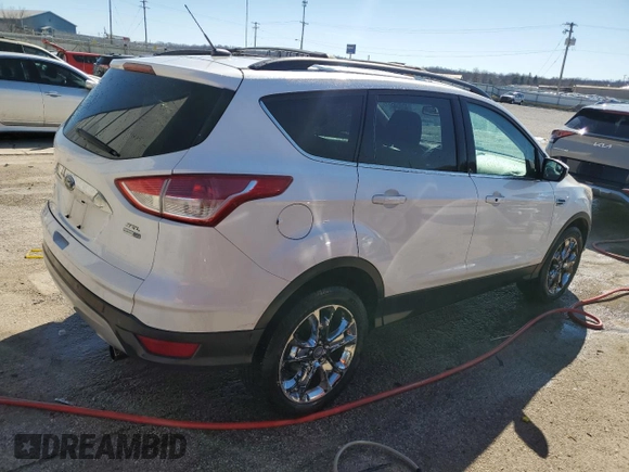 2013 Ford Escape SEL with VIN 1FMCU9HX4DUB80603, listed as a Copart auction lot 45412395 with 222,870 mi miles and Salvage Title. Bid and sale history available at carsss.com. Image 3.