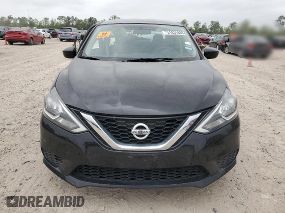 2017 Nissan Sentra S with VIN 3N1AB7APXHY248182, listed as a Copart auction lot 51834855 with 94,224 mi miles and Salvage Title. Bid and sale history available at DreamBid. Image 5.