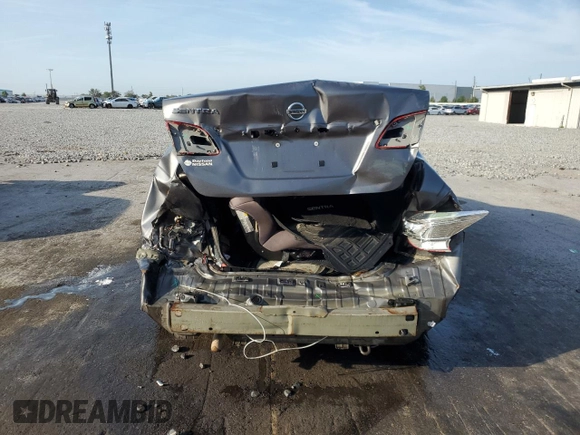 2018 Nissan Sentra S with VIN 3N1AB7APXJY331861, listed as a Copart auction lot 53319765 with 105,068 mi miles and Salvage Title. Bid and sale history available at DreamBid. Image 6.
