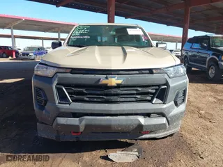 2023 Chevrolet Colorado 4WD Work Truck with VIN 1GCPTBEK0P1133907, listed as a IAAI auction lot 41312569 with 41,467 mi miles. Bid and sale history available at carsss.com. Image 12.