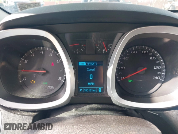 2013 Chevrolet Equinox LT z VIN 2GNFLEEK1D6109967, wystawiony jako IAAI lot #42186125 z przebiegiem 165 181 mil mil oraz . Historia ofert i sprzedaży dostępna na DreamBid. Obrazek 7.