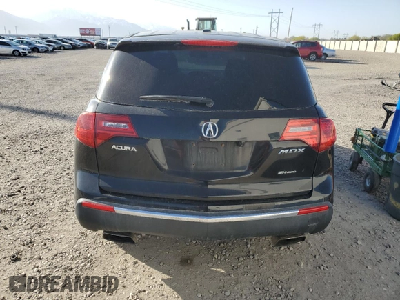 2010 Acura MDX with VIN 2HNYD2H21AH523544, listed as a Copart auction lot 50776055 with 236,933 mi miles and Salvage Title. Bid and sale history available at carsss.com. Image 6.