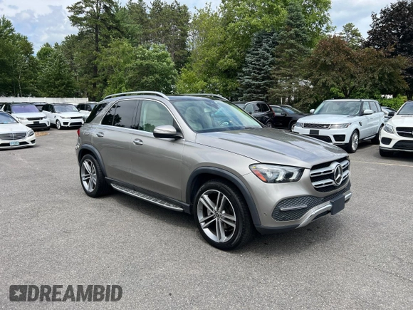 2020 Mercedes-Benz GLE 350 z VIN 4JGFB4KB4LA059072, wystawiony jako Copart lot #63711545 z przebiegiem 118 981 mil mil oraz Czysty tytuł • Clean title. Historia ofert i sprzedaży dostępna na DreamBid. Obrazek 2.