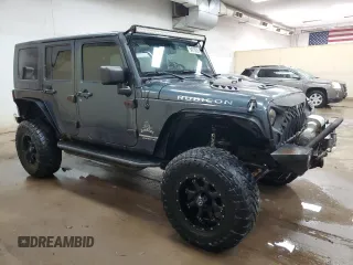 2007 Jeep Wrangler Unlimited Rubicon with VIN 1J4GA69197L100286, listed as a Copart auction lot 54210635 with Not provided miles and Clean title. Bid and sale history available at DreamBid. Image 4.