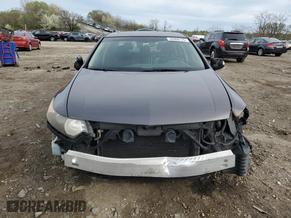 2010 Acura TSX with VIN JH4CU2F63AC012036, listed as a Copart auction lot 52008175 with 0 mi miles and Salvage Title. Bid and sale history available at carsss.com. Image 5.