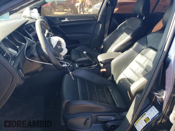 2019 Volkswagen Golf GTI S with VIN 3VW5T7AU1KM023789, listed as a Copart auction lot 70594764 with 0 mi miles and Salvage Title. Bid and sale history available at carsss.com. Image 7.