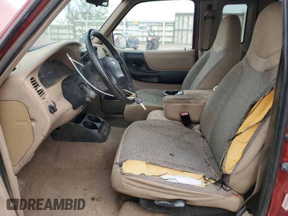 2002 Ford Ranger XLT Appearance with VIN 1FTYR44EX2PA16674, listed as a Copart auction lot 76377354 with 164,298 mi miles and Salvage Title. Bid and sale history available at carsss.com. Image 7.