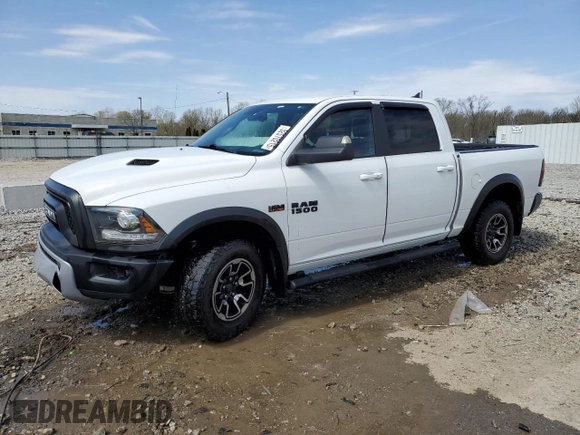 2017 Ram 1500 Rebel z VIN 1C6RR6YT2HS693644, wystawiony jako Copart lot #52570215 z przebiegiem 127 023 mil mil oraz Nie do naprawy • Non repairable. Historia ofert i sprzedaży dostępna na DreamBid. Obrazek 1.