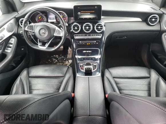 2017 Mercedes-Benz GLC with VIN WDC0G6EB6HF165787, listed as a Copart auction lot 41641635 with 108,347 mi miles and Salvage Title. Bid and sale history available at carsss.com. Image 8.