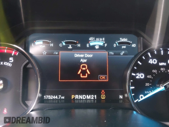 2018 Ford F-250 XL with VIN 1FT7W2BT6JEB18283, listed as a IAAI auction lot 42363824 with 175,244 mi miles and . Bid and sale history available at DreamBid. Image 7.