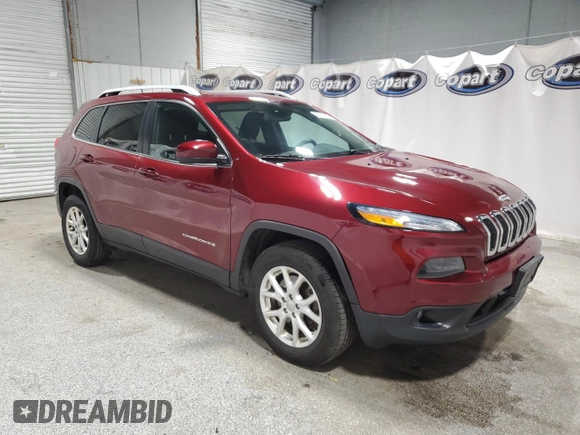 2018 Jeep Cherokee Latitude with VIN 1C4PJMCB9JD603555, listed as a Copart auction lot 55079645 with 93,426 mi miles and Clean title. Bid and sale history available at DreamBid. Image 4.