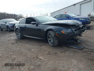2007 BMW 6 Series M6 with VIN WBSEH93567B798716, listed as a IAAI auction lot 41501444 with 99,102 mi miles. Bid and sale history available at carsss.com. Image 1.