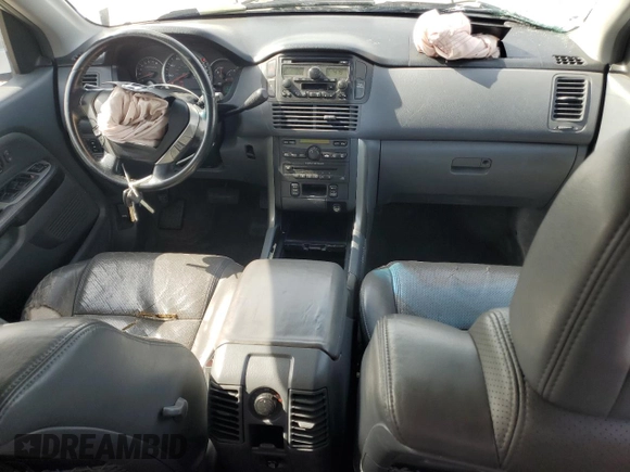 2005 Honda Pilot EX-L with VIN 5FNYF18575B061295, listed as a Copart auction lot 52235135 with 192,222 mi miles and Salvage Title. Bid and sale history available at carsss.com. Image 8.