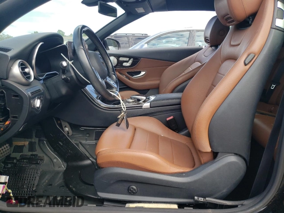 2021 Mercedes-Benz C 300 with VIN W1KWK8DB4MG054872, listed as a Copart auction lot 68717524 with Not Provided miles and Salvage Title. Bid and sale history available at DreamBid. Image 7.