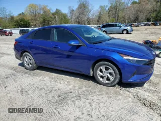2023 Hyundai Elantra SE with VIN KMHLL4AG1PU388054, listed as a Copart auction lot 51156375 with 76,454 mi miles and Salvage Title. Bid and sale history available at DreamBid. Image 4.
