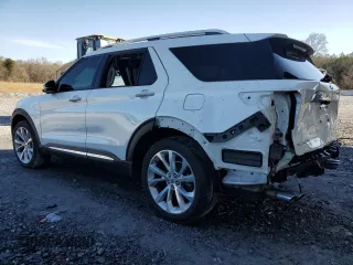 2023 Ford Explorer Platinum with VIN 1FM5K8HC5PGA49513, listed as a Copart auction lot 43654785 with 34,928 mi miles and Salvage title. Bid and sale history available at DreamBid. Image 2.