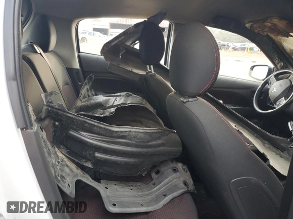 2023 Mitsubishi Mirage Black Edition with VIN ML32AWHJ7PH004793, listed as a Copart auction lot 44710115 with Not provided miles and Salvage title. Bid and sale history available at DreamBid. Image 10.