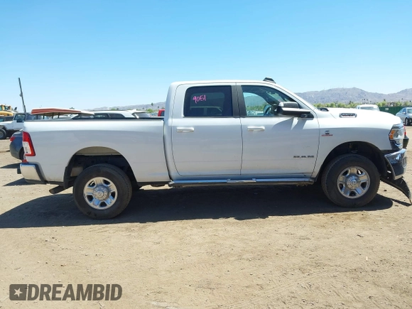 2022 Ram 2500 Big Horn with VIN 3C6UR5DL3NG344991, listed as a IAAI auction lot 42054720 with 47,125 mi miles. Bid and sale history available at carsss.com. Image 12.