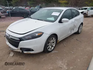 2013 Dodge Dart Rallye with VIN 1C3CDFBH5DD157405, listed as a IAAI auction lot 41940318 with 172,036 mi miles and . Bid and sale history available at carsss.com. Image 2.