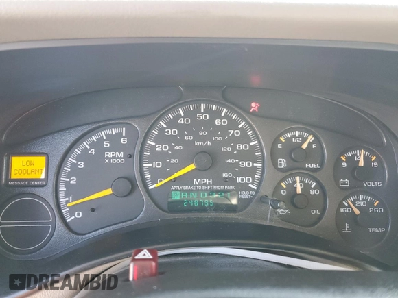 2000 GMC Yukon SLT with VIN 1GKEK13T9YJ103178, listed as a Copart auction lot 87909165 with 248,795 mi miles and Salvage Title. Bid and sale history available at carsss.com. Image 9.