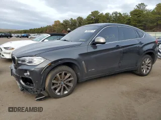 2017 BMW X6 xDrive35i with VIN 5UXKU2C35H0U29577, listed as a Copart auction lot 36646613 with 51,359 mi miles. Bid and sale history available at carsss.com. Image 1.