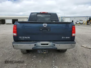 2015 Nissan Titan SV with VIN 1N6AA0EC9FN500624, listed as a Copart auction lot 50982985 with 128,976 mi miles and Salvage title. Bid and sale history available at DreamBid. Image 6.