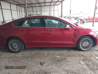 2014 Ford Fusion Titanium with VIN 3FA6P0K97ER204843, listed as a IAAI auction lot 41614434 with 110,165 mi miles. Bid and sale history available at carsss.com. Image 13.